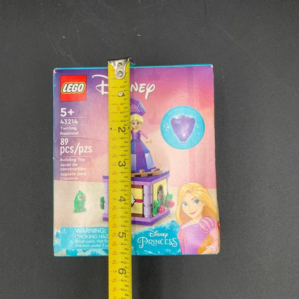 LEGO Disney Princess Twirling Rapunzel 43214 Building Toy Set 89 Pieces Retired
